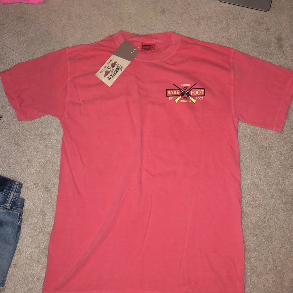 Barefoot comfort colors tee